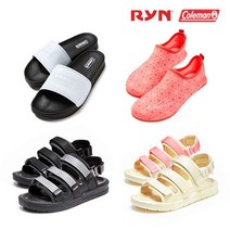 린 [RYN/콜맨] 여름슈즈 특가! 샌들/슬리퍼/아쿠아슈즈 모음 6종 택1