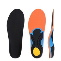 깔창 3ANGNI Flatfoot 아치 스포츠 지원 충격 흡수 남녀 땀 Insoles 정형 구두 패드 유일한 Cuttable, 없음, 4.1 pair of insoles - EUR4446(