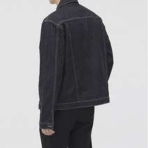 스타일에스 남자 오버핏 데일리 타임 워싱 데님 자켓