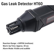 1pc HABOTEST HT60 Gas Leak Detector Pen Type Combustible PPM Analyzer Meter Portable Visible Audible