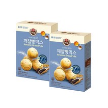(상온)백설 깨찰빵믹스500gx2개, 1세트, 500g