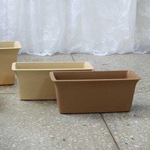 웰빙화분 직사각1호, 베이지