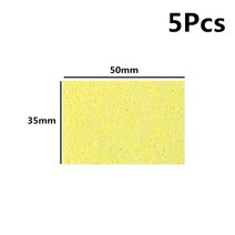 용접장비 가열 가능 두꺼운 납땜 인두 청소 교체용 고온 내성 스폰지 용접 액세서리 코튼, 01 35mmx50mm