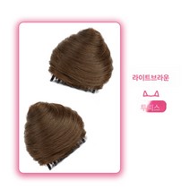 고양이 귀 완자 머리 가발 링 도넛 스파이시 클립 모조품 발주 아나운서 같은 종류의 게으름뱅이 발신기, 색깔1, 하나, 1개
