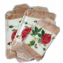 아크릴 쟁반 카페 트레이 받침 베이커리 쟁반 3종세트, 단품