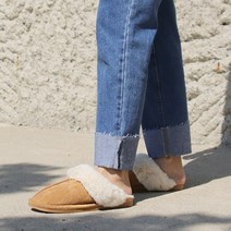 로딘스타 따듯한 겨울 보온 방한 스노우 털 슬리퍼 체큐아2