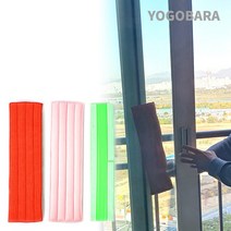 밀땡 클리너키트 창문 아파트 베란다청소 간편청소, 본품+융패드세트