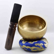 싱잉볼 차크라 균형 노래 그릇 네팔 핸드메이드 공명 사운드 스파 도구 티베트어, [01] 8cm