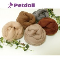 펫돌 프리미엄 메리노 양모 최적 울 70수 10g 니들펠트 공예재료, 720