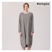 보니스팍스 보니스팍스 코쿤 긴팔 롱 원피스-MF69OP012