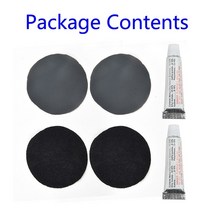 pvc 수리 접착제 보트 풍선 수영장 물놀이에어바운스 이동식 대형풀장 워터슬라이드 set 팽창식 공기 침대 소파 키트 패치 공기 매트리스 소파 뗏목, 검은색
