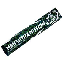 MAN WITH A MISSION (맨위즈 어미션) Dog Days Tour 2017 머플러 타월[그린 사이버]