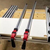 테이블쏘 레일 가이드 조기대 목공 트랙우드 보드 클램프 스트레이트 에지 클램프 123, 나무 보드 클램프