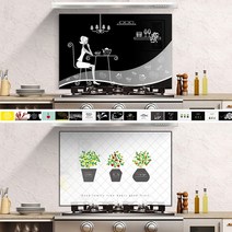 NID607315주방 아트보드 900x540 벽면인테리어 아트글라스 키친, 허브가든그린주방아트보드900x540mm