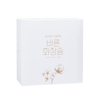 바디버든프로젝트 BBP 순면 저자극 대용량 무표백 3겹 바른 화장솜 240매, 5개