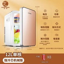 캠핑냉장고50리터 알피콜차량 캠핑 알피콜냉동고50 알피콜 알피콜 알피콜캠핑 알피콜40 차량용 차량 미니 기숙사 학생 마스크 화장품 차 가정용 겸용, 12l 골드 b Cn