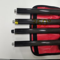 꾹미 토탈스테이션 토탈 스테이션용 측량 폴 탄소 섬유 GNSS RTK GPS 프리즘 타입 5/8 나사 측정 로드 1.8M, 한개옵션0