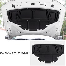 방음재 BMW 전방 트렁크 방음 코튼 액세서리 후드 충격 플레이트 보호 도구 X3 G01 X4 G30 G20 20182022, 03 1 PCS