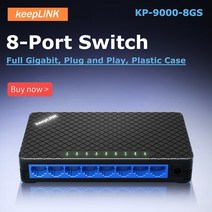 무선 랜카드 8포트 풀 기가비트 플라스틱 관리되지 않는 네트워크 이더넷 스위치, 04 AU Plug, 04 AU Plug