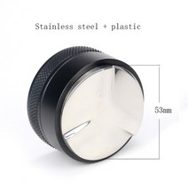 커피필터 핸드드립 여과지54mm 더블 마우스 필터 바구니 교체 에스프레소 커피 머신 액세서리 브레빌 870/, 19 Black-53mm-Trefoil