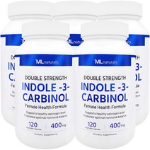 [미국빠른직구] 신제품 마이라이프 내추럴스 인돌-3-카비놀 400mg 120정 5병, 5개