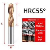 전동 핸드 가정용 드릴 세트 굴착 홀 텅스텐 카바이드 비트 티타늄 금속, 1.6mm+HRC55