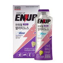 엔업 파워젤 청포도맛 6포입 / 팔라티노스함유 / 프리미엄 에너지젤 / 지속적 에너지공급 / 깔끔한 맛 부드러운 목넘김