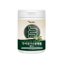 에너데이 구아검가수분해물 밸런스 guar gum 120g 프락토올리고당 돼지감자추출물 난소화성말토덱스트린 구아콩 식물성 프로바이오틱스, 1개