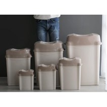 대형 뚜껑 재밌는 쓰레기통 분리수거함 학원 화장실 휴지통 공공기관 은행, 휴지통(30L)