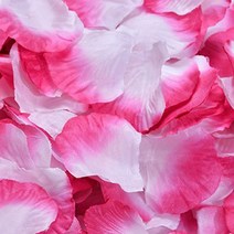 장미꽃잎 약100장 사랑고백 프로포즈 장미조화 매직도구 서프라이즈 용소품 깜짝 마술도구, 레드