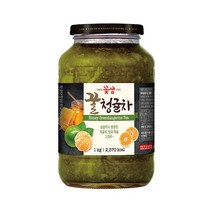 꽃샘 꿀청귤차, 1L, 1kg, 1개