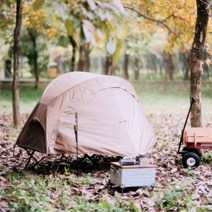 Vidalido 비달리도 야전침대 텐트 메쉬 초경량 1인용, 카키 플라이