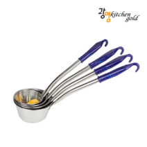 광영스텐골드 국산 업소용 급식 스텐 삭구 국자, 4호-특대 (162*85mm)