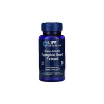 Life Extension Water-Soluble Pumpkin Seed Extract 60정 베지캡슐 stearic acid 결정셀룰로스 스테아르산 Microcrystallin
