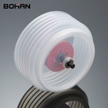 구멍 오프너 먼지 커버 천장 목재 석고 보드 다운 램프 전기 해머 드릴 160mm 천공 애쉬 더스트, 03 Transparent 125mm