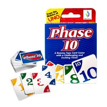 페이즈 10 Phase 10 카드게임 보드게임 우노 UNO 100688, 단품