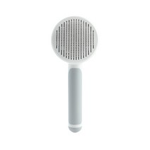 고양이 브러시 개 빗 머리 제거 애완 동물 헤어 정리 클리너 마사지 미용 제품 자기 청소 슬리커 브러쉬, 03 회색