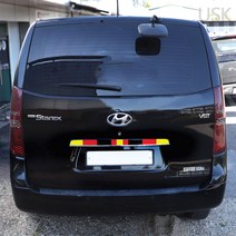 USK 그랜드 스타렉스 전용 트렁크 가니쉬 포인트 퍼포먼스 데칼 스티커 랩핑지 튜닝 DIY 용품, M.타입