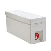 GHSHOP 꿀벌 수분 상자 여왕벌 사육 시스템 DIY 양봉 양봉 여왕 사육 벌집 무리 상자 벌집, 54cmx21cmx28cm, 하얀색, 폴리프로필렌