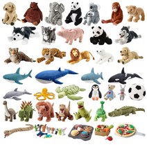 이케아 봉제인형 모음 애착인형 동물 주방놀이 공룡 장난감 완구 유아용품, DJUNGELSKOG 융엘스코그 팬더