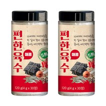 다농원 편한육수 매콤한맛 (4gx30정)x2개, 4g, 2개