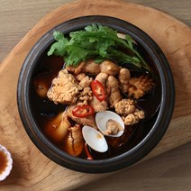 지브로와 바다그맛 싱싱한 해물 얼큰 알탕 홈쿡 나혼자 밀키트 1인분 (500g), 단품
