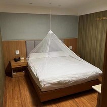 휴대용 모기장 야외 여행 텐트 캠핑 등산 피라미드 침대, [02] WHITE