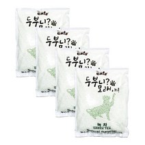 [룸펫]더캣츠 두부니 모래야! - 녹차 4개입, 단품