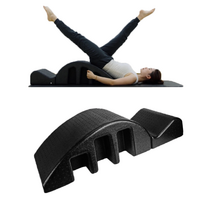 가정용 필라테스 스파인코렉터 홈트 휴대용 스트레칭기구 바렐 아크, 01.블랙