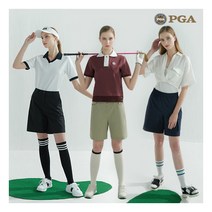[피지에이] ●PGA 23SS 여성 데일리코어 스트레치 하프팬츠 3종