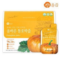 올즙 올바른 통호박즙 30p, 1개, 2400ml