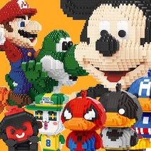 (국내 당일발송) HC 5+1 소형 나노블럭 + 미니블럭, C.신상 영웅 시리즈04.스파이더덕