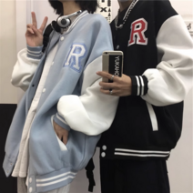 겨울 루즈핏 야구복 재킷