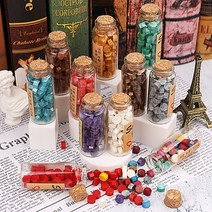 왁스 왁스씰 인장 실링왁스세트 다이어리스탬프 스탬프 황동인장 왁스실링 실링 편지, 9실링왁스-커피